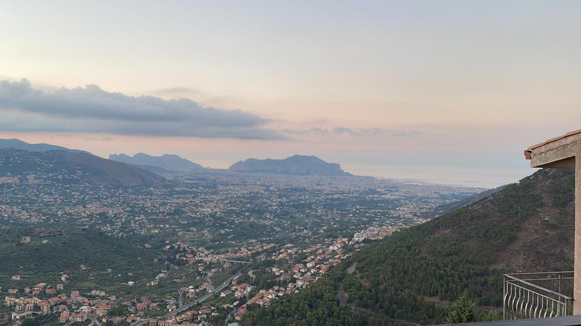 Il Panorama Lägenhet Altofonte Exteriör bild